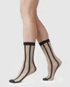 Swedish Stockings Robin Stripe Socks In Neutral