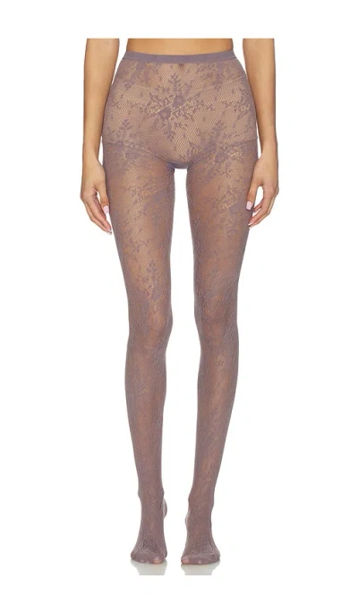 Swedish Stockings Rosa Tights In Gray