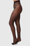 Swedish Stockings Semla Fishnet Tights In Black