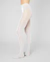 Swedish Stockings Sharon Shimmery Tights In White
