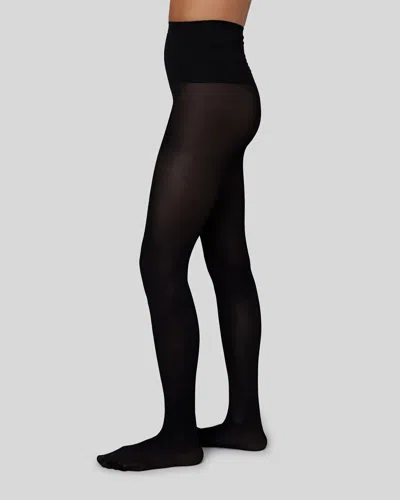 Swedish Stockings Hanna Premium Seamless Tights In Black