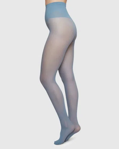 Swedish Stockings Svea Premium Tights In Blue