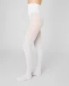 Swedish Stockings Gray Svea Premium Tights In White