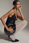 Swedish Stockings Tora Shimmery Sheer Tights In Gray
