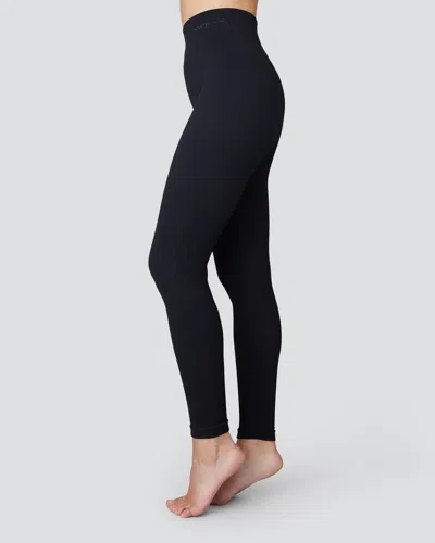 Swedish Stockings Tyra Rib Leggings In Black