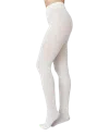 Swedish Stockings Olivia Premium Tights Ivory In White