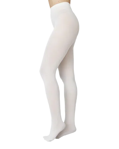 Swedish Stockings Olivia Premium Tights Ivory In White
