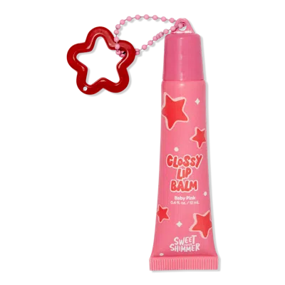 Sweet & Shimmer Baby Pink Glossy Lip Balm