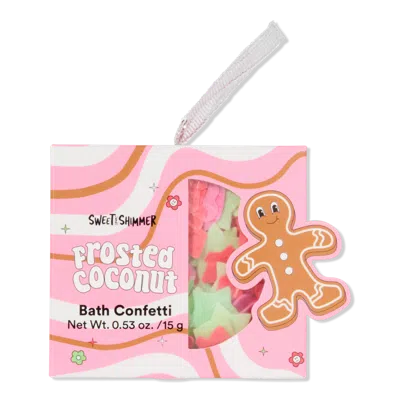 Sweet & Shimmer Bath Confetti Frosted Coconut