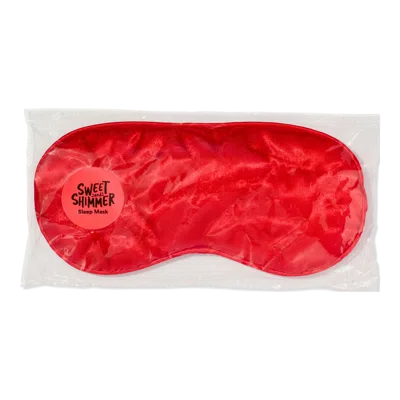 Sweet & Shimmer Satin Sleep Mask