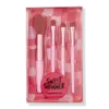 Sweet & Shimmer Travel Makeup Brush Set