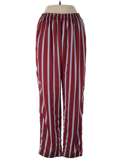 Pre-owned Sweet Baby Jamie Casual Pants In Burgundy