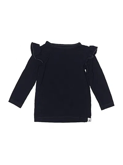 Pre-owned Sweet Bamboo Kids' 3/4 Sleeve T-shirt In Blue