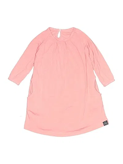 Pre-owned Sweet Bamboo Kids' Dress In Pink