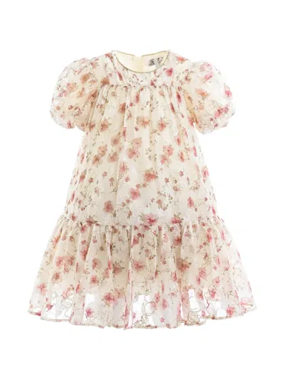 Sweet Cactus Vienna Floral-print Dress In Neutral
