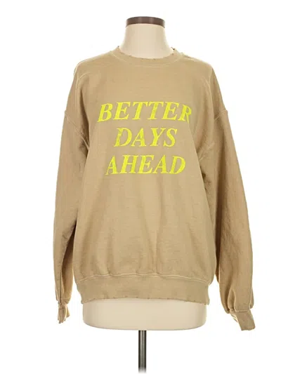 Pre-owned Sweet Claire Sweatshirt In Brown