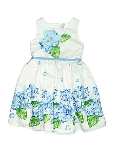 Pre-owned Sweet Heart Rose Kids' Dress In Blue