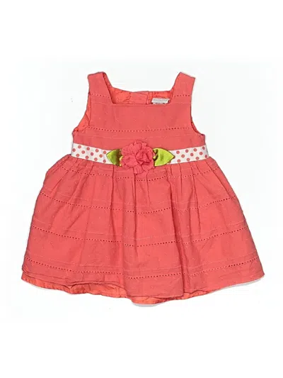 Pre-owned Sweet Heart Rose Kids' Dress In Orange