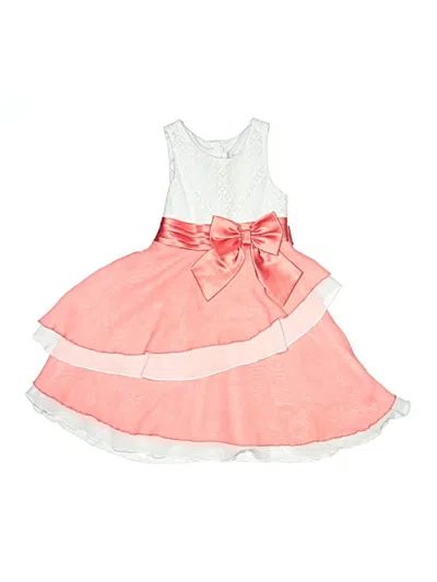 Pre-owned Sweet Heart Rose Kids' Dress In Pink