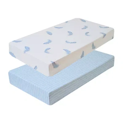Sweet Home Collection Baby Toddler Cozy Crib Sheet In Blue