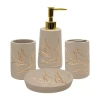 Sweet Home Collection Branches 4-pc. Bath Accessory Set In Multi