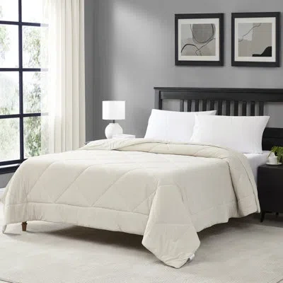 Sweet Home Collection Cooling Oversized All-season Reversible Single Comforter By ®, Twin/twin Xl In Beige