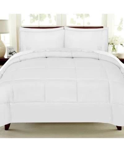 Sweet Home Collection Down Alternative 7-pc. Comforter Set,twin/twin Xl In White