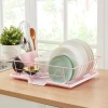 Sweet Home Collection Drainer 3-pc. Utensil Holder In Pink