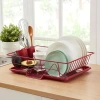 Sweet Home Collection Drainer 3-pc. Utensil Holder In Red