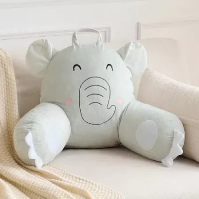 Sweet Home Collection Kids Cute Character Bed Rest Pillow In Green