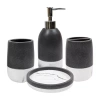 Sweet Home Collection Marble 4-pc. Bath Accessory Set In Multi