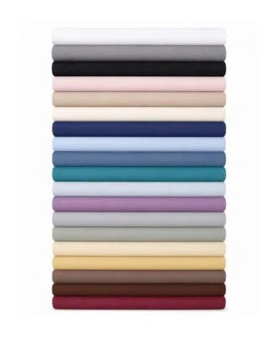 Sweet Home Collection Supreme Collection 1500 Thread Count Microfiber Fitted Sheets In Black