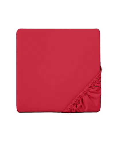 Sweet Home Collection Supreme Collection 1500-thread Count Microfiber Fitted Sheet, Queen In Red