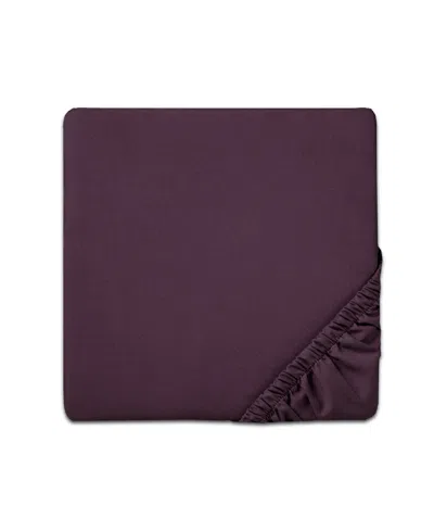 Sweet Home Collection Supreme Collection 1500-thread Count Microfiber Fitted Sheet, Twin In Purple