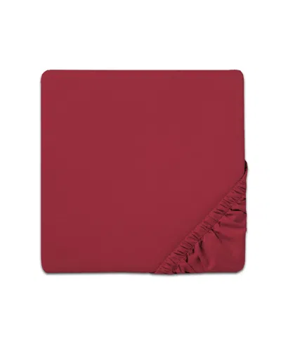 Sweet Home Collection Supreme Collection 1500-thread Count Microfiber Fitted Sheet, Twin Xl In Red