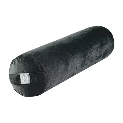 Sweet Home Collection Yoga Portable Cushion Bolster Pillow In Gray