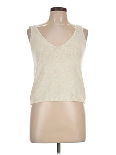 Pre-owned Sweet Lemon Sweater Vest In Ivory