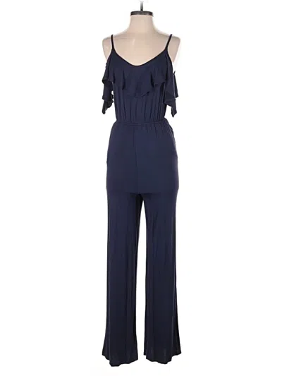 Pre-owned Sweet Lovely By Jen Jumpsuit In Blue