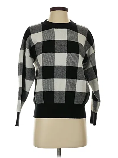 Pre-owned Sweet Lovely By Jen Pullover Sweater In Black