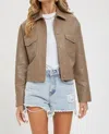 Sweet Lovely By Jen Suellen Jacket In Mocha In Brown
