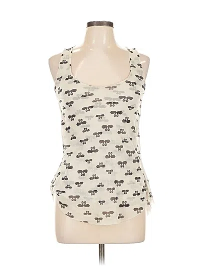 Pre-owned Sweet Pea By Stacy Frati Sleeveless Blouse In White