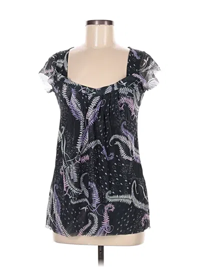 Pre-owned Sweet Pea By Stacy Frati Tank Top Purple Sweetheart Neckline Tops