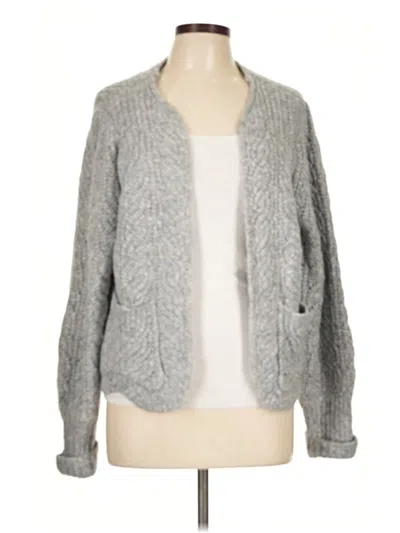 Sweet Rain Cardigan Sweater In Gray