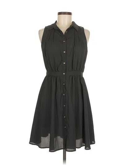 Pre-owned Sweet Rain Casual Dress In Black