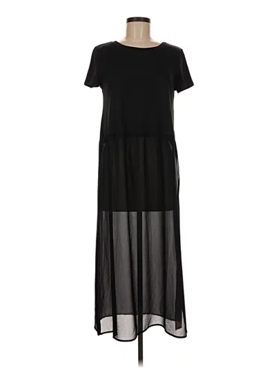 Pre-owned Sweet Rain Casual Dress In Black