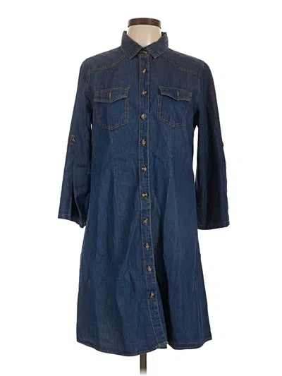 Pre-owned Sweet Rain Casual Dress In Blue
