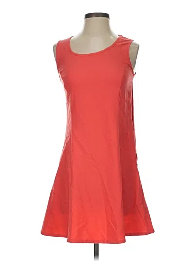 Pre-owned Sweet Rain Casual Dress In Orange