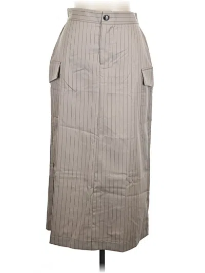 Pre-owned Sweet Rain Casual Skirt In Gray