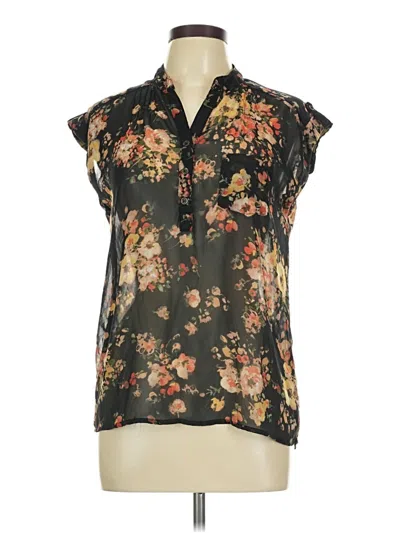Pre-owned Sweet Rain Sleeveless Blouse In Black