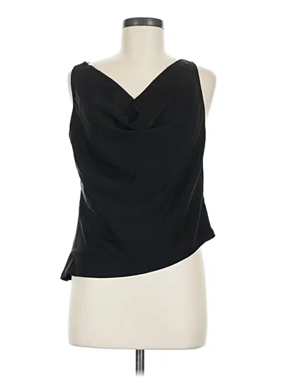 Pre-owned Sweet Rain Sleeveless Blouse In Black
